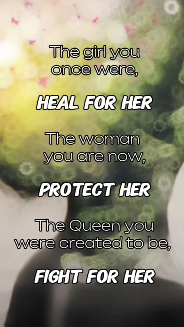 Protect, heal, and fight for her ❤️
#blogger #healingjourney #wellnessblogger #lifeandwellnesscoach #wellnessjourney #lifecoach #healing #lifecoachingforwomen