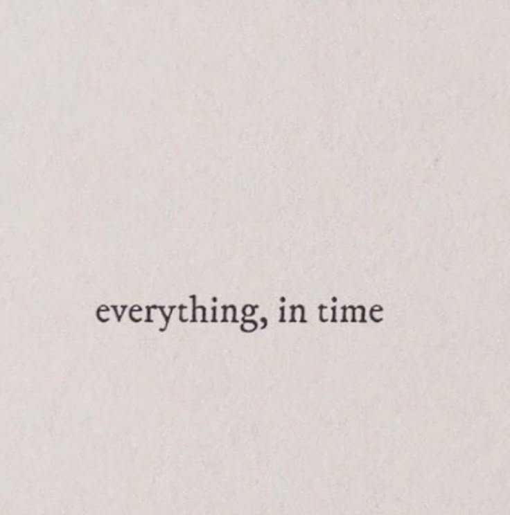 The Only Way Out Is Through