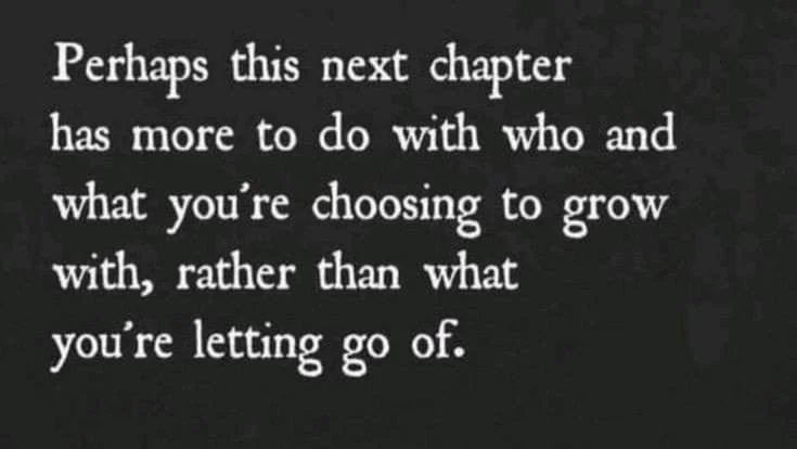 The Different Chapters of My Life