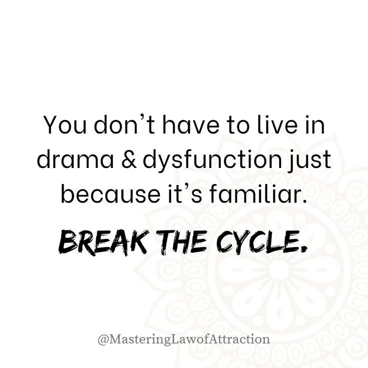 I Wanted to Break the Cycle, Not Pass It On