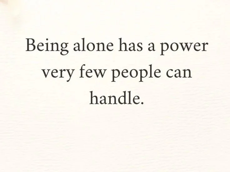 Why Being Alone Once Felt Unsafe