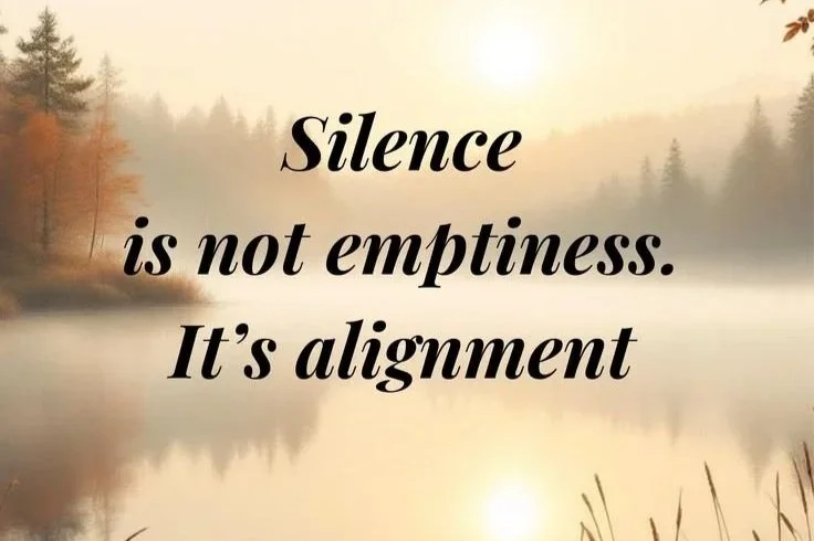 How Silence Became a Place of Grounding, Not Fear