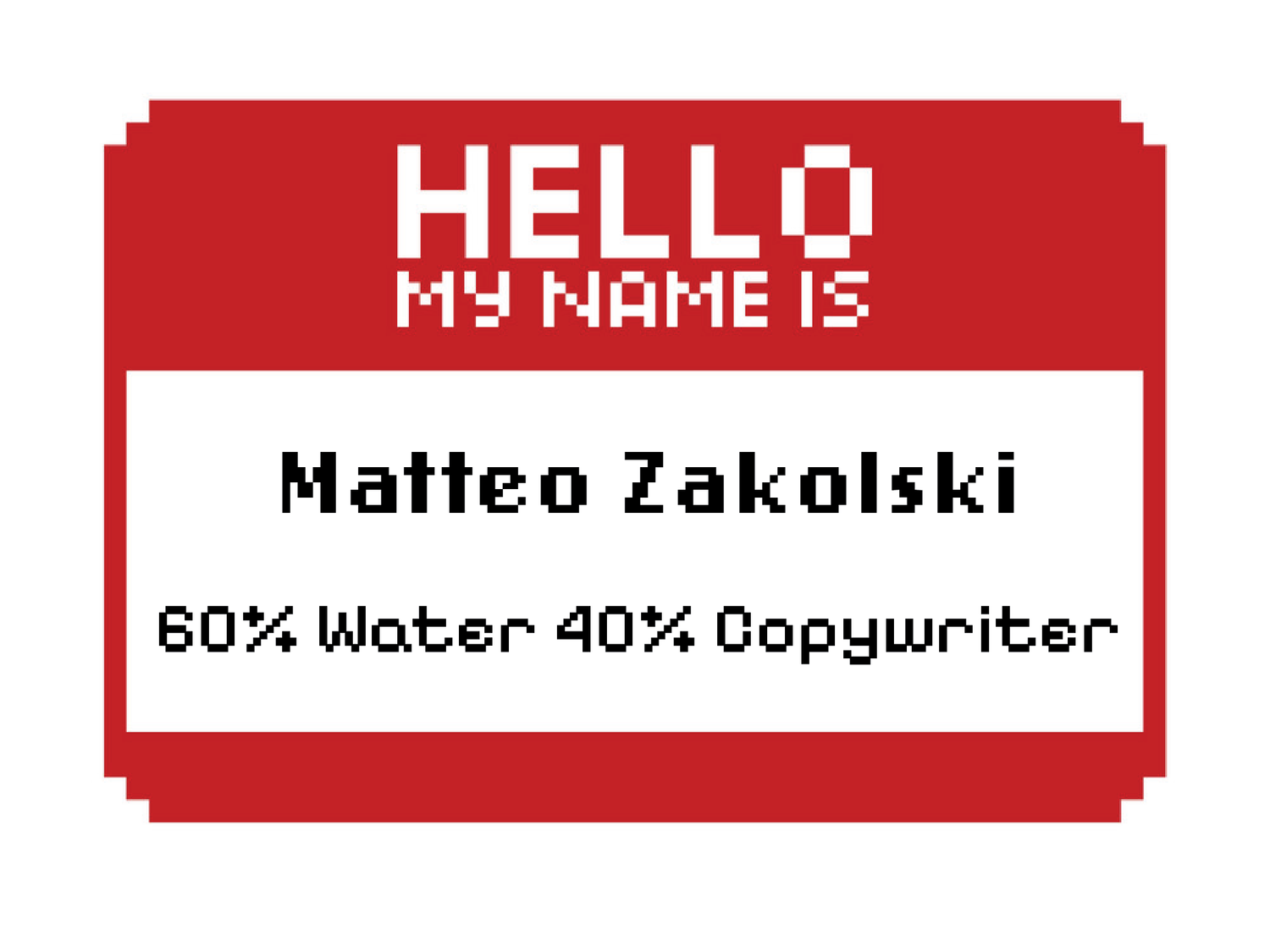 Matteo Zakolski - Copywriter