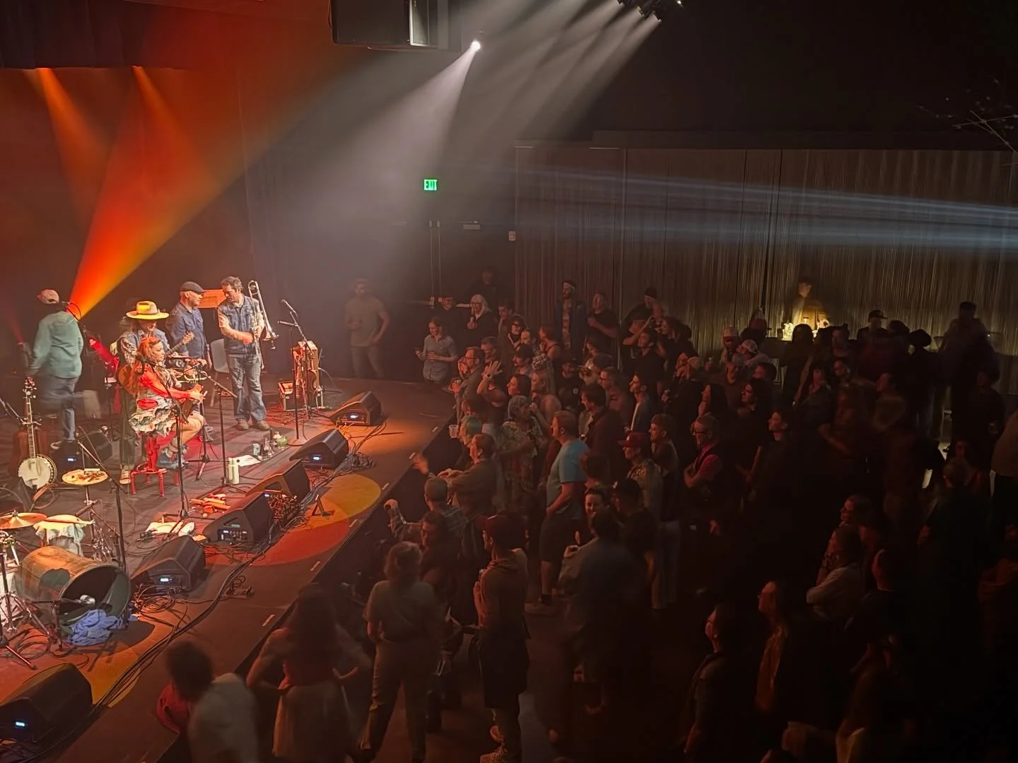 Thanks @tacaw_org for holding space to share our cheeky, quirky tunes. Thanks @scottbuckyorko and @bridgerthepoet got the creative juices flowing. For Pat Fagan&rsquo;s classy blues. For the horny bits! For best audience we could have asked for. What