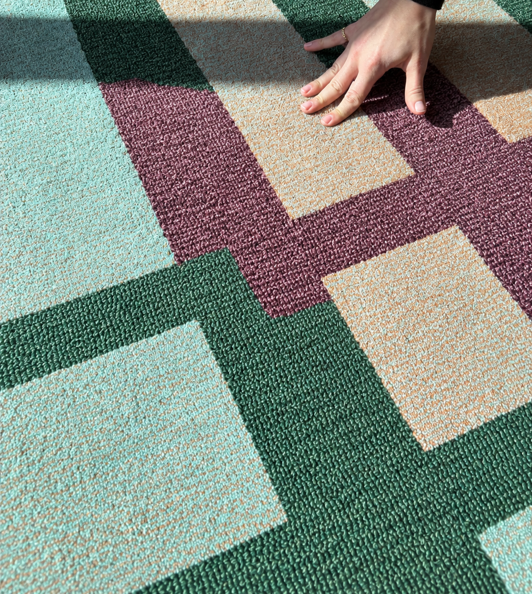 Nature Reclaims the Grid: The Story Behind Langlands’ Bespoke Carpet