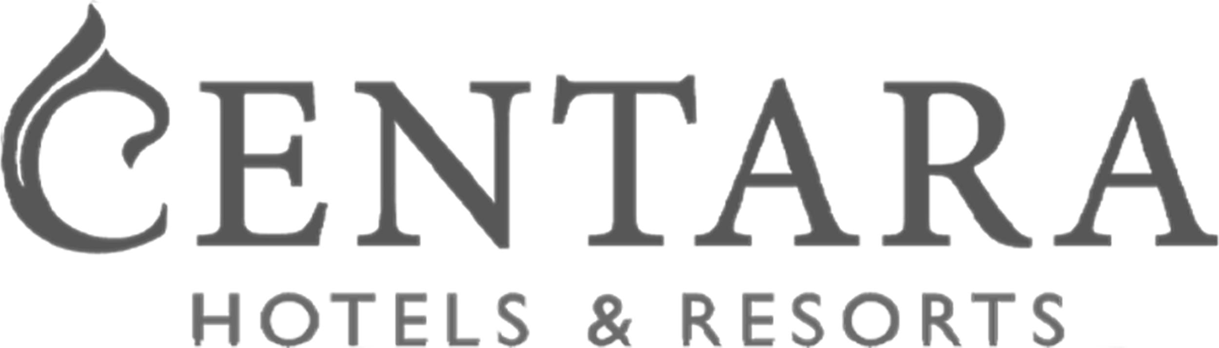 Centara Hotels & Resorts logo in black and gray.