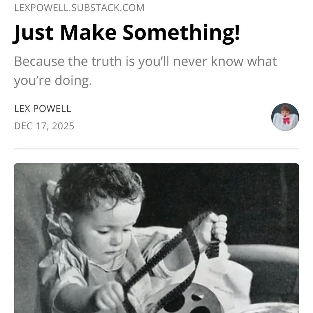 Lex writes about the grandiosity of art-making among the quotidian realities of a life under capitalism.