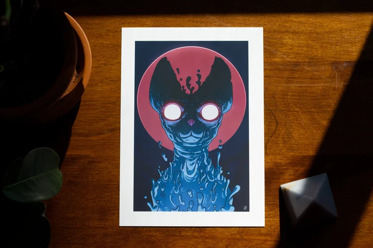 TONNIE Art Print