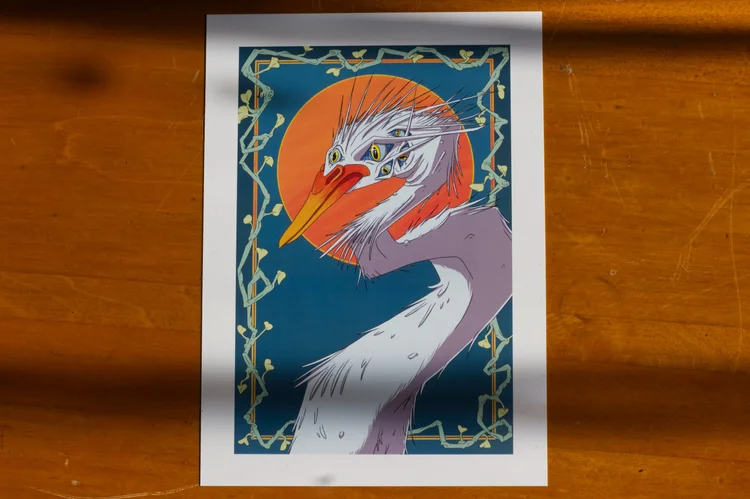 Solitary Hunt Art Print