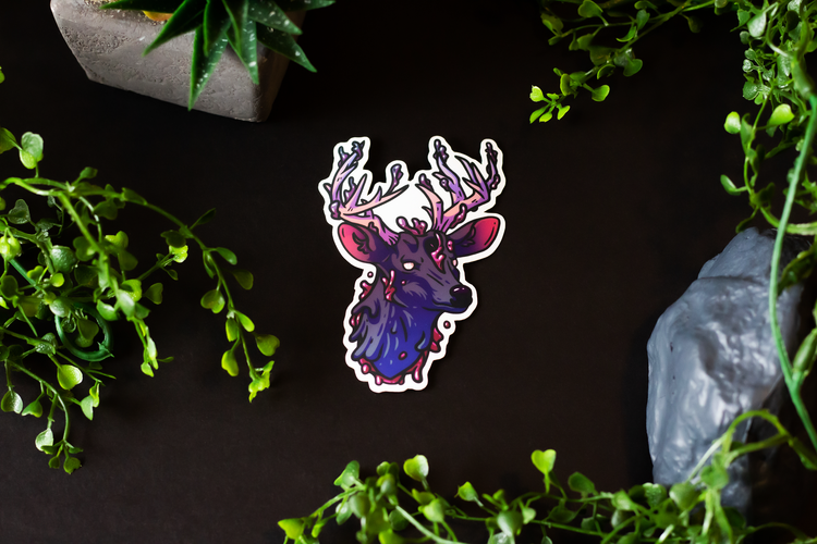 Untamed Ascent 4" Matte Sticker