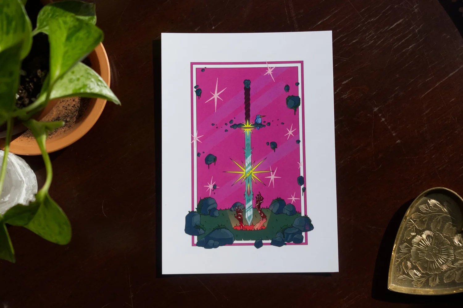 Stars on Earth 5x7" Print