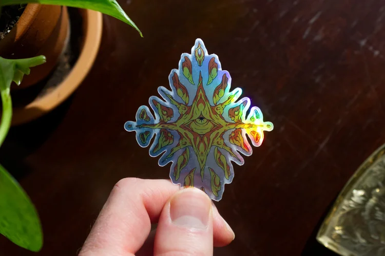 UNHOLY TRINITY 3" Holographic Sticker