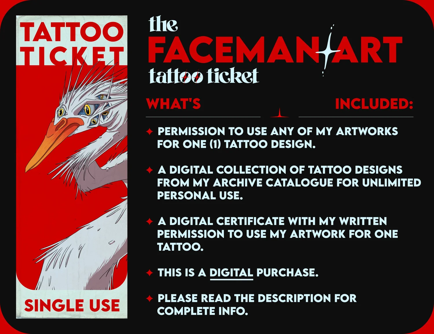 Tattoo Ticket