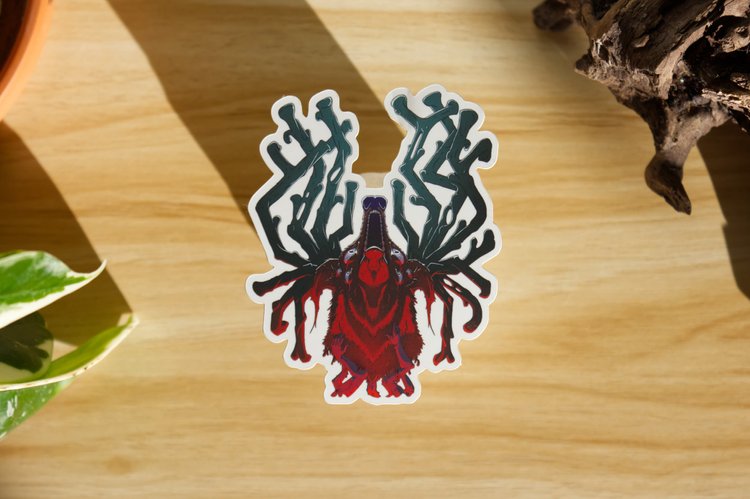 A Silent Song 3" Matte Sticker