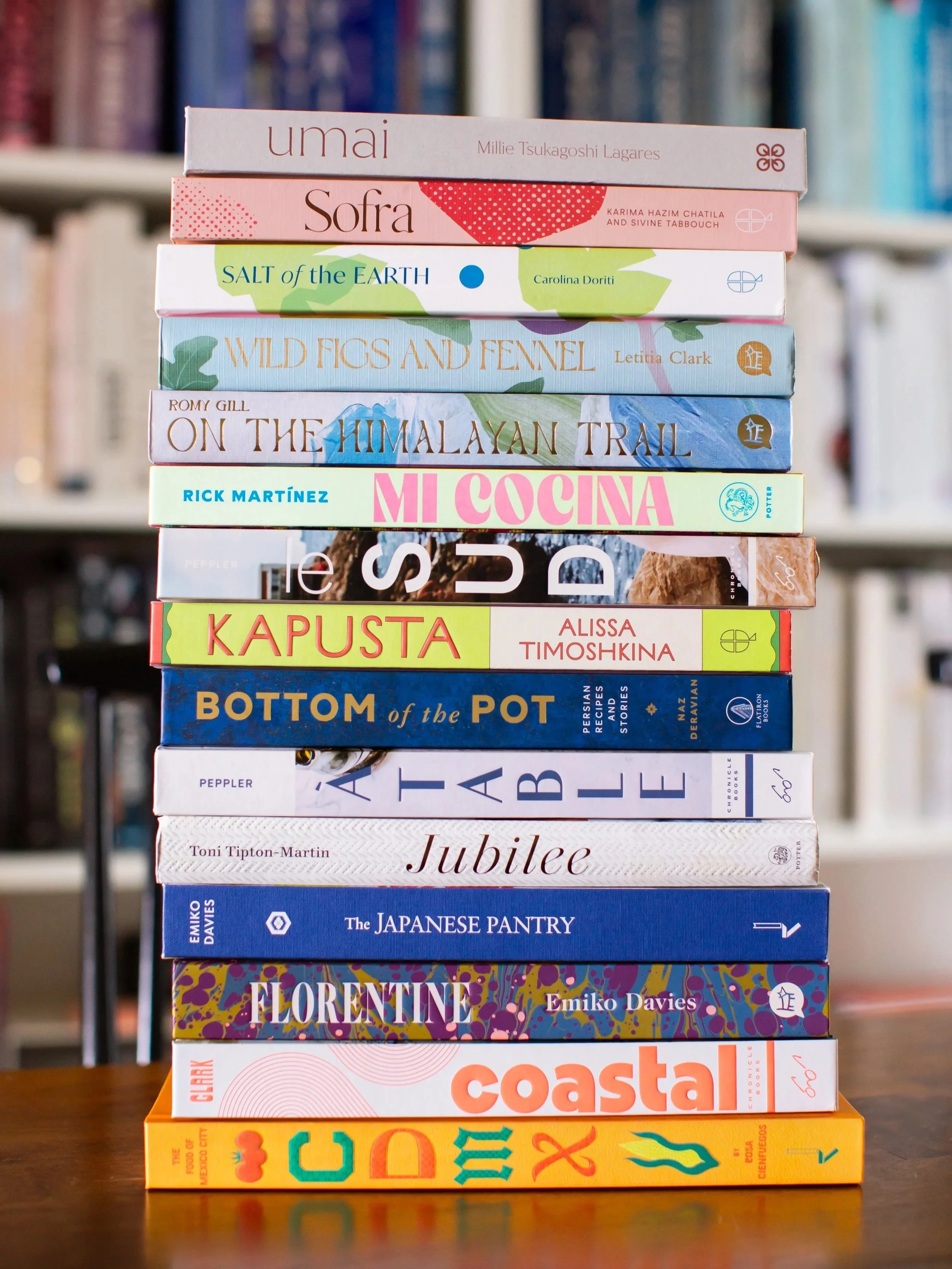 Regional Cookbook Stack | Cate Furtado's Regional Favorite Cookbooks