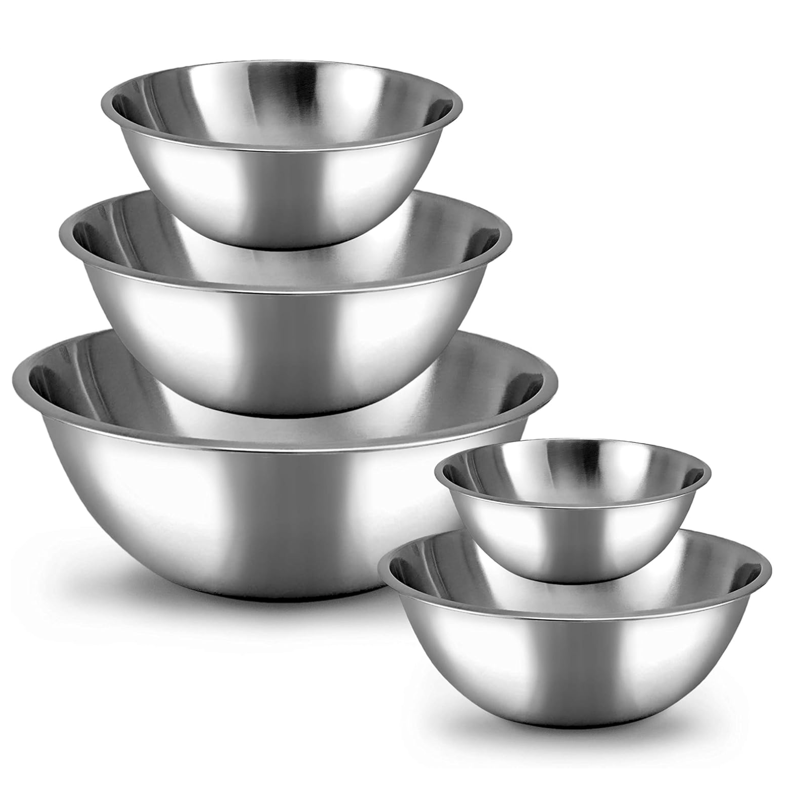 Stainless Steel Prep Bowls | Amazon