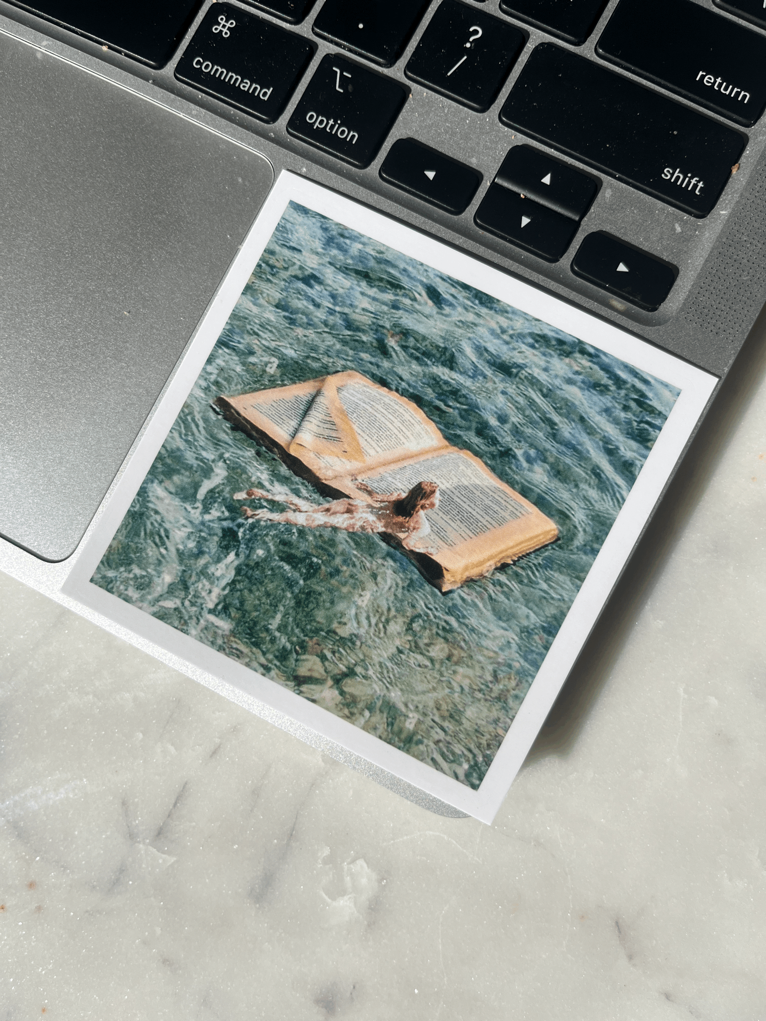 Lost in a Good Book Sticker
