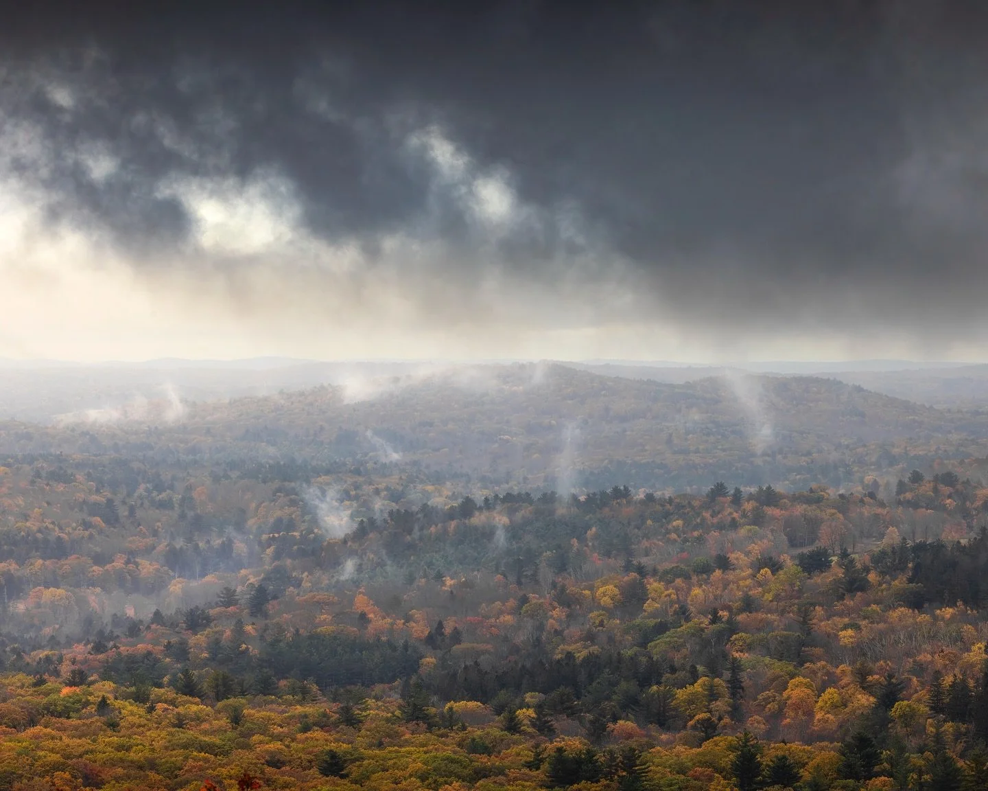 Mohawk State Forest at its peak. It’s not an easy place to shoot since the forest is so dense and messy, but it’s a wonderful place to experience and hike. The autumnal colors last week in the interior of forest were so beautiful and vivi