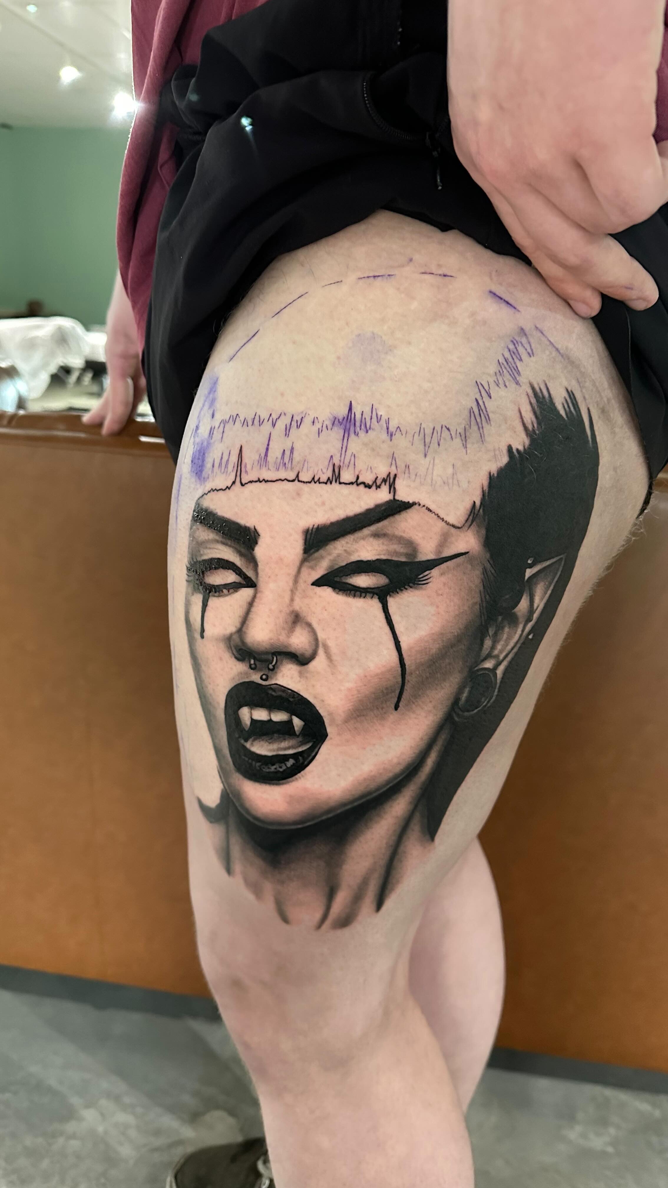Start of a full leg sleeve for @nick_irongreen looking forward to finishing this one off! Thanks for the trust!
Made in @paintedhorsetattoo
If you would like to secure a date please send me a DM.
Thanks for looking βοΈ
#tattoo #tattooink #tattoo
