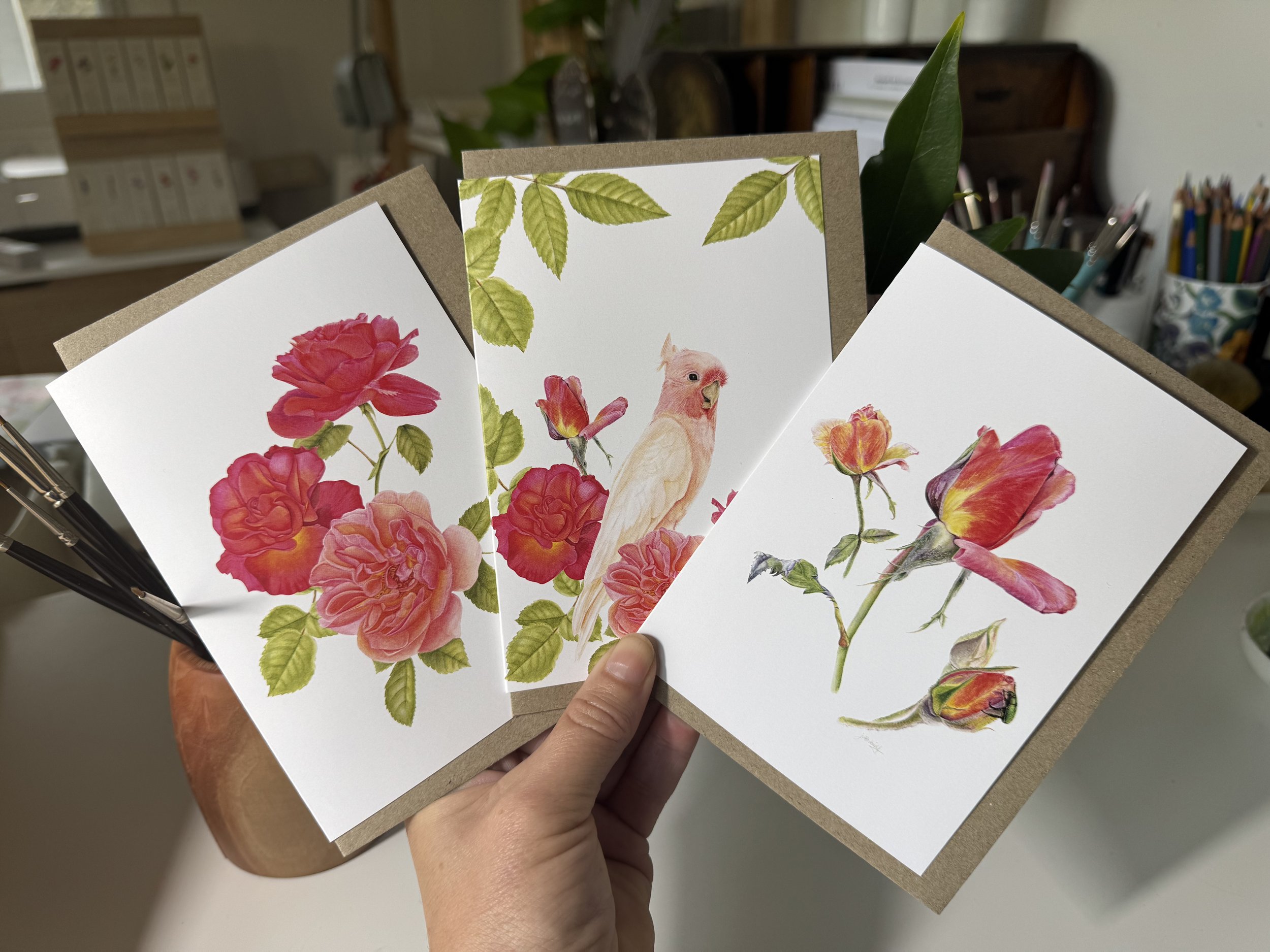 Garden Roses Set