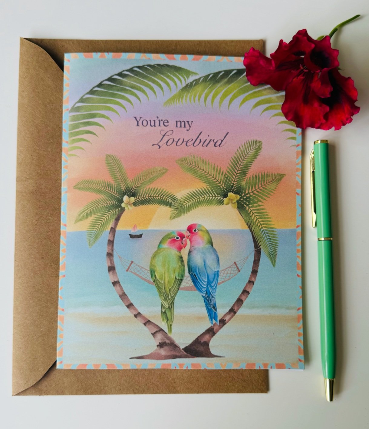Lovebirds greeting card..jpg