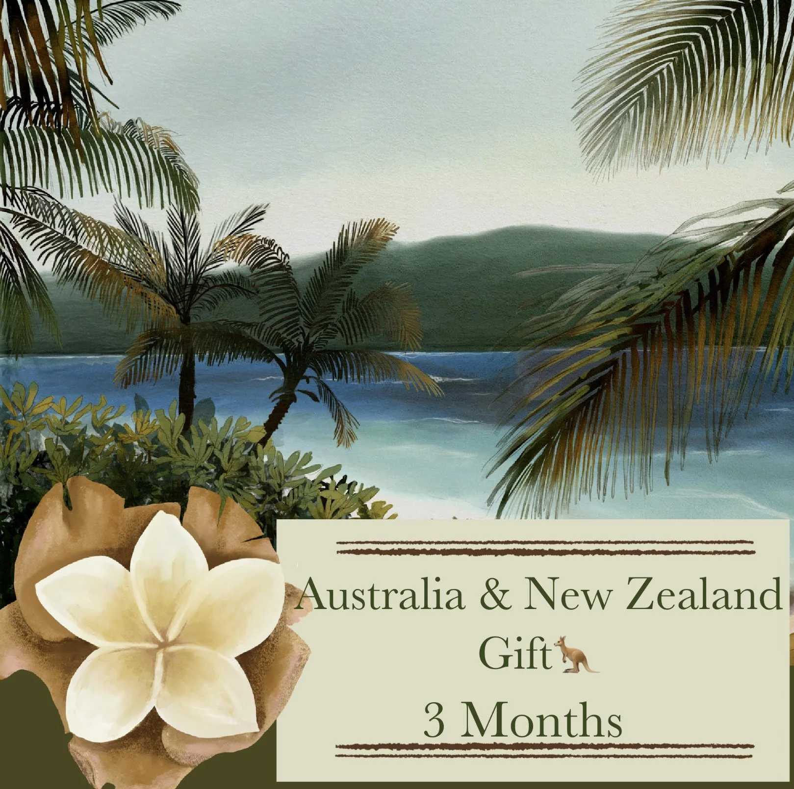 AUSTRALIA & NEW ZEALND  3 Month Gift Membership 🇦🇺 🇳🇿