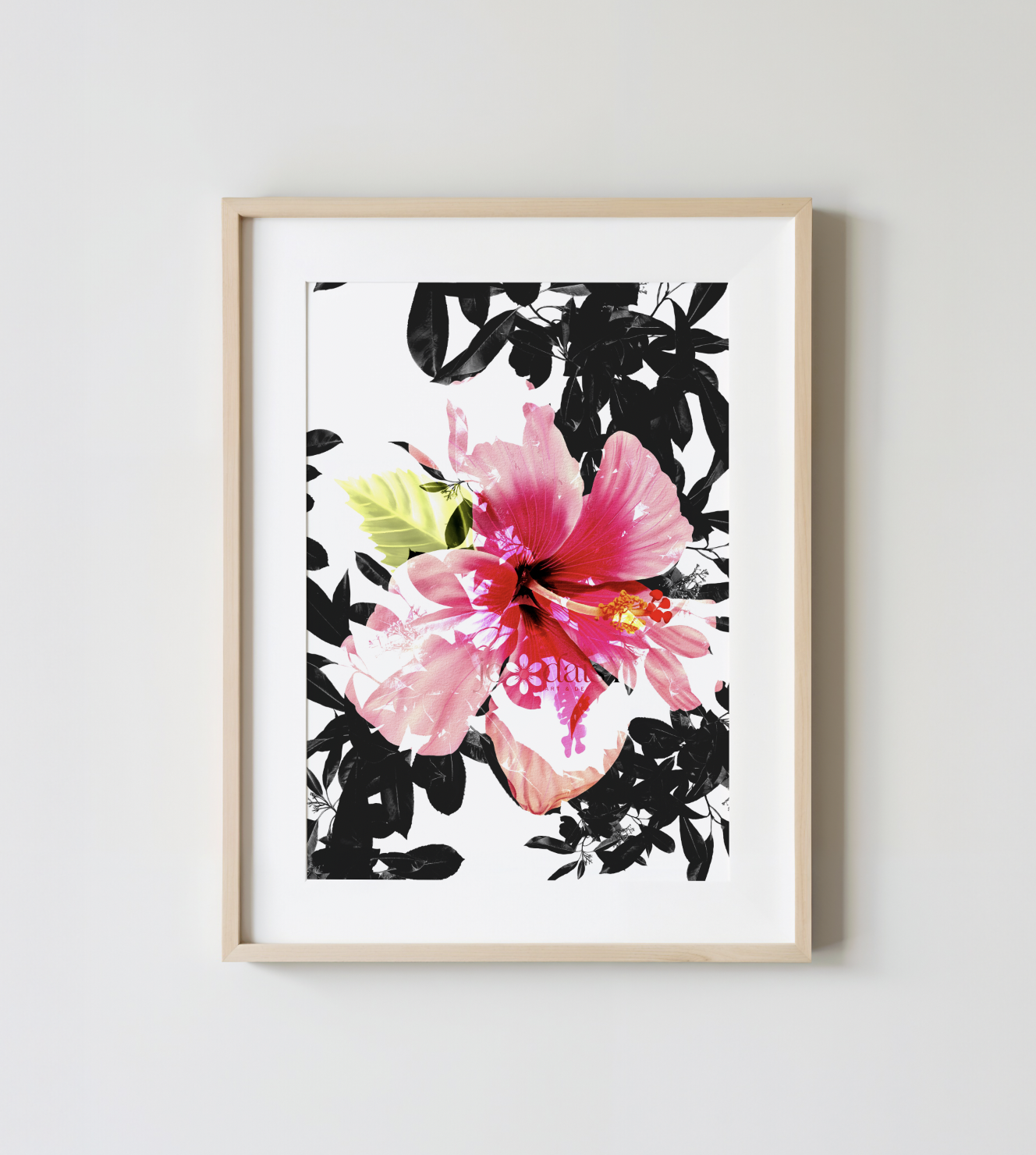 Pretty in Pink Bagged Print