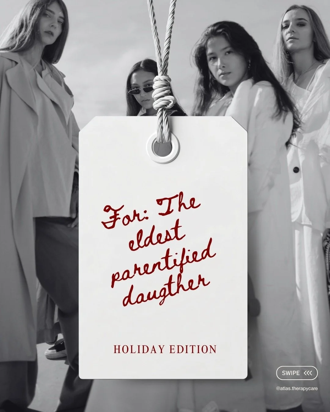 For the eldest daughters who became second parents&hellip; For the ones who learned to de-escalate family conflict&hellip; For the ones who still feel responsible for making sure everything goes smoothly&hellip;
The holidays can stir up old roles and