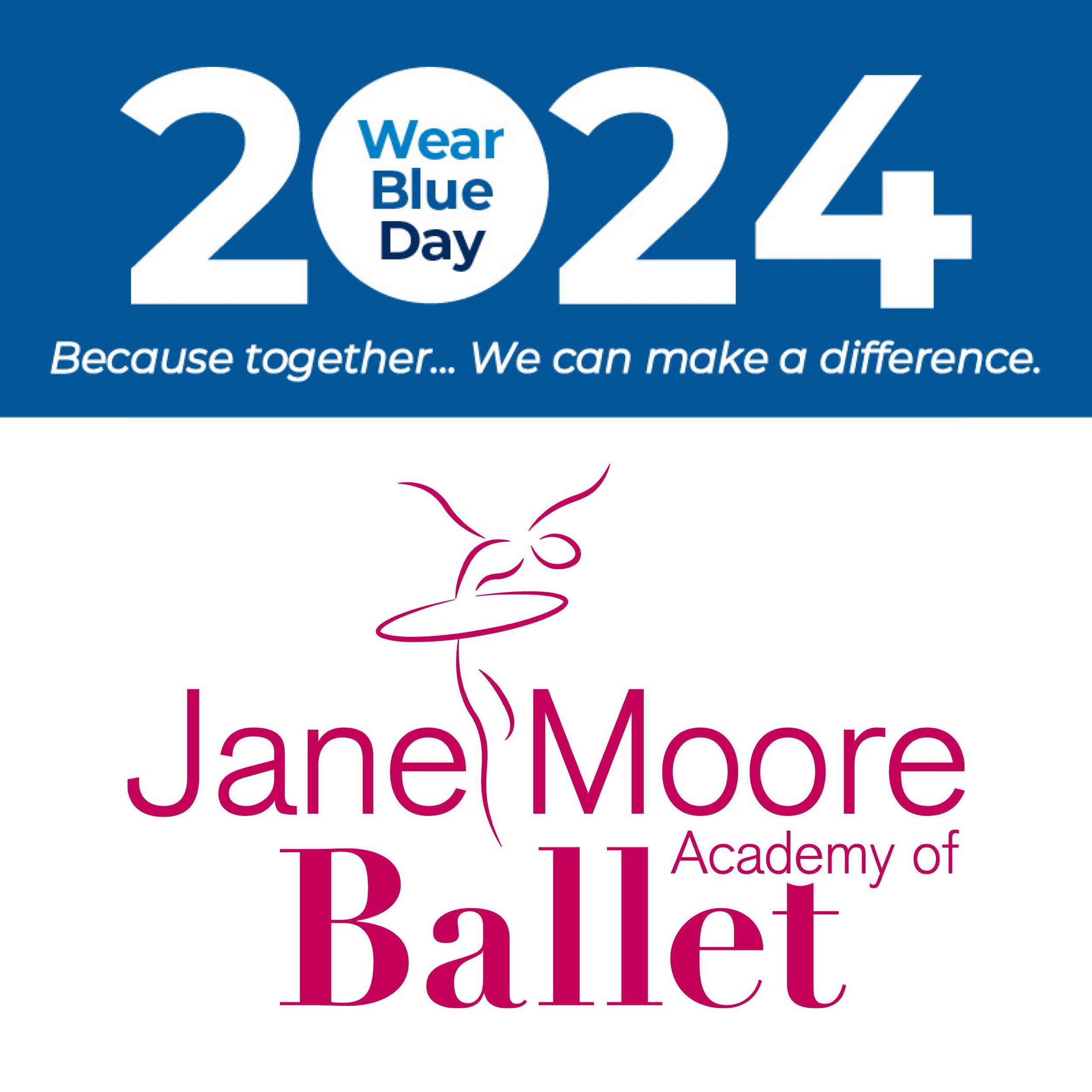 WEAR BLUE DAY 2024 @wearblueday 

JMAB will be taking part in the Wear Blue Day on 15th June 2024 💙 

The Wear Blue Day campaign is an independent fundraiser, joining Dance Schools &amp; Company&rsquo;s from all over Australia together, raising fund