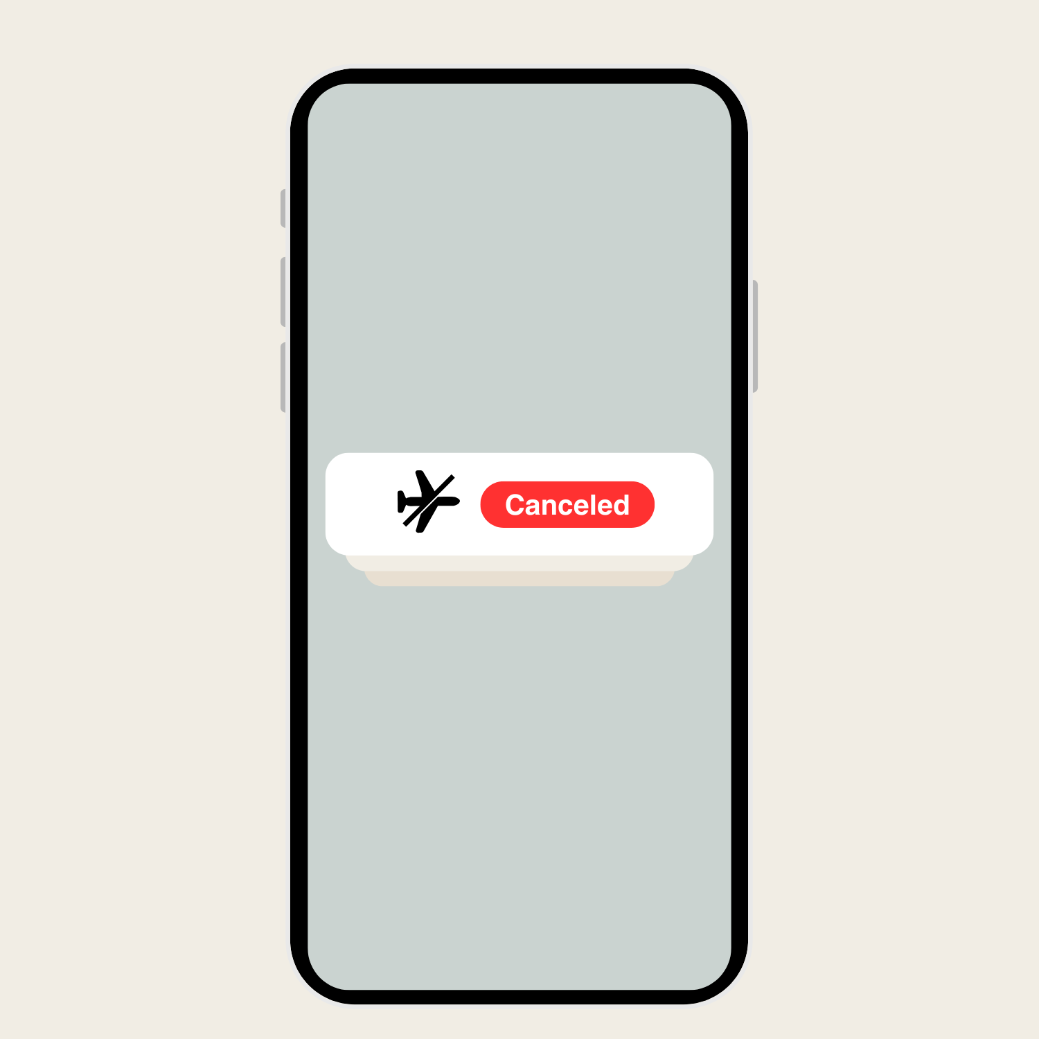 Flight Cancellation Notification