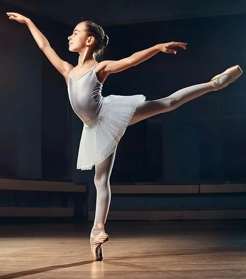 ballerina en pointe