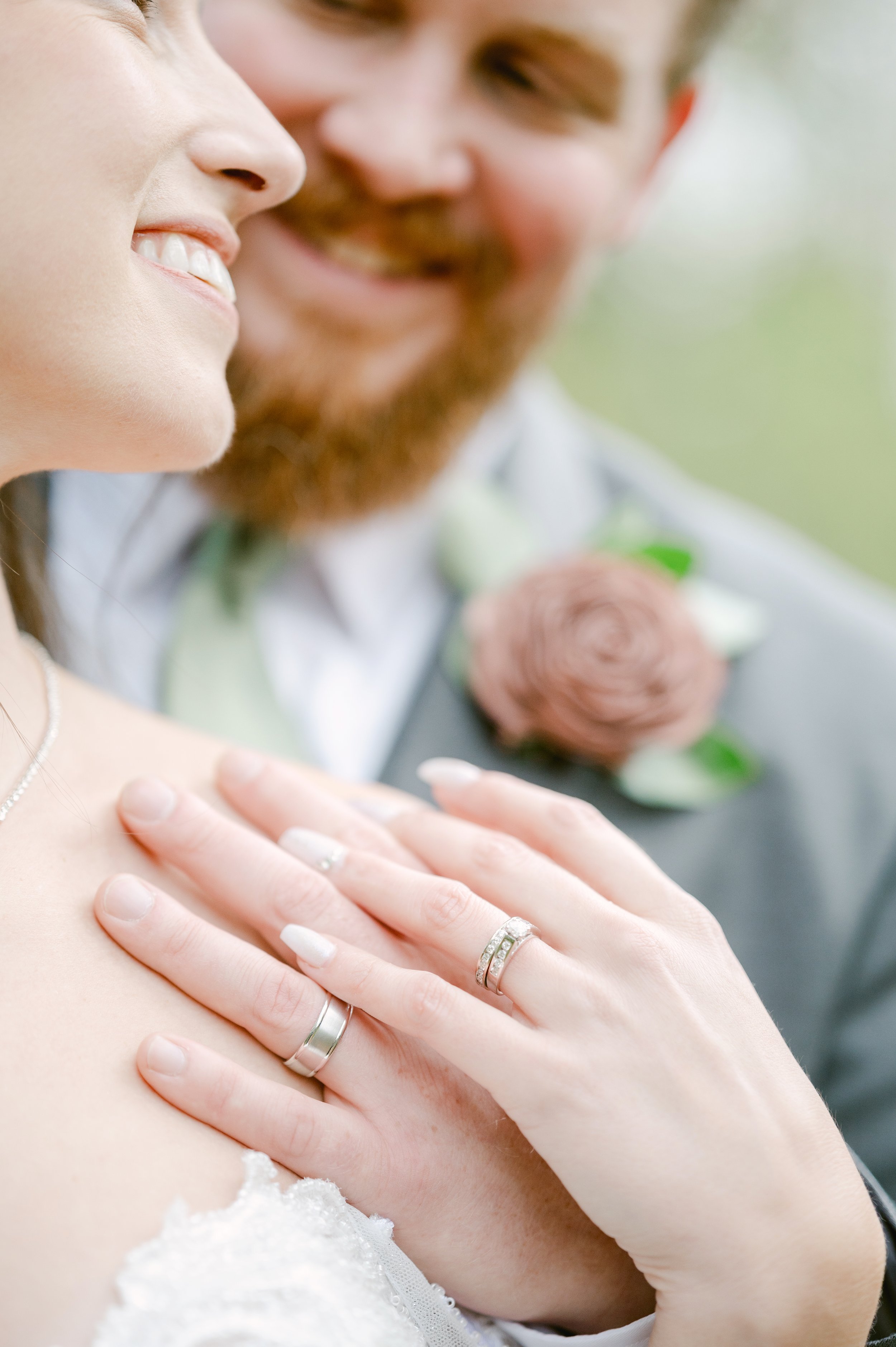 Bride and groom portrait Grand Rapids