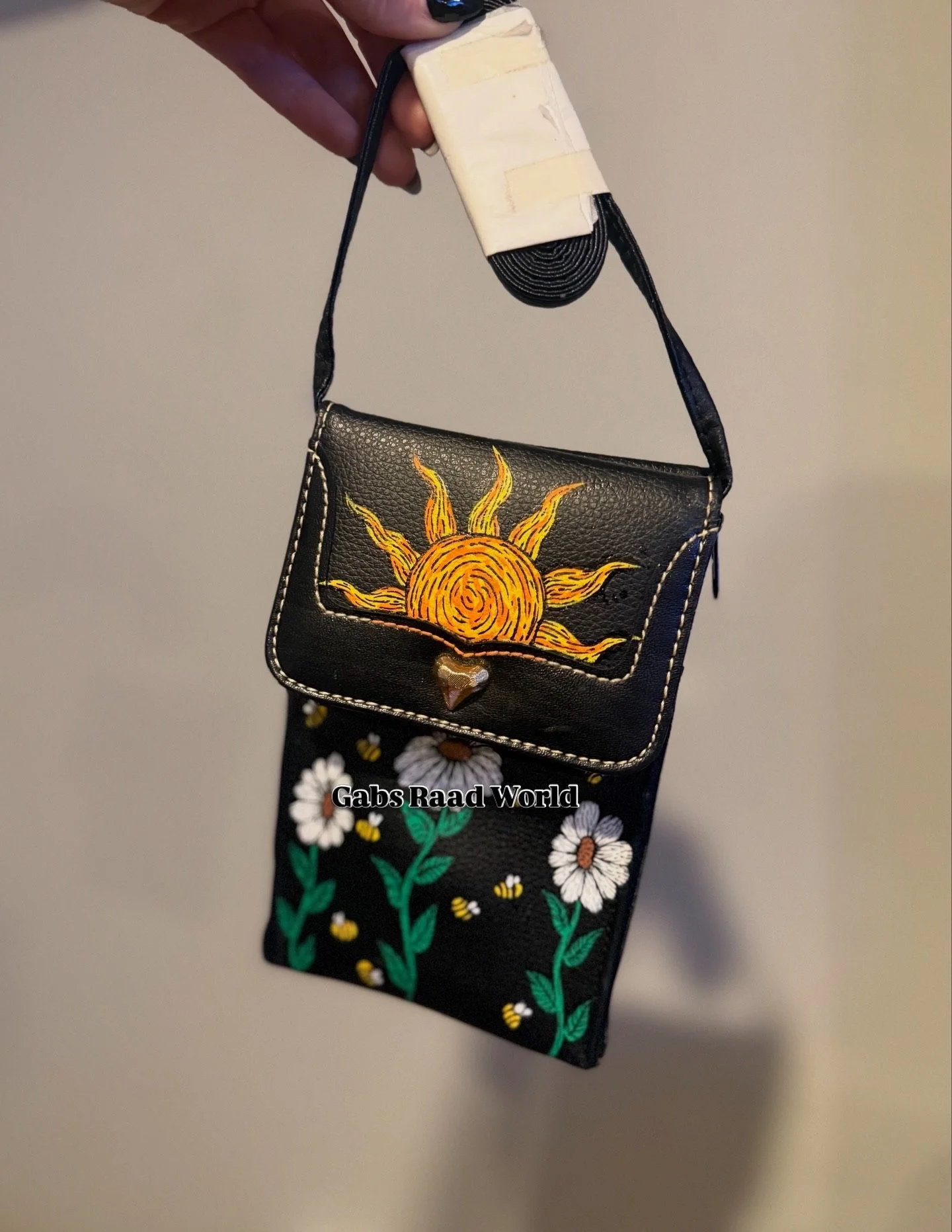 Stay Weird Day & Night Up-Cycled Purse