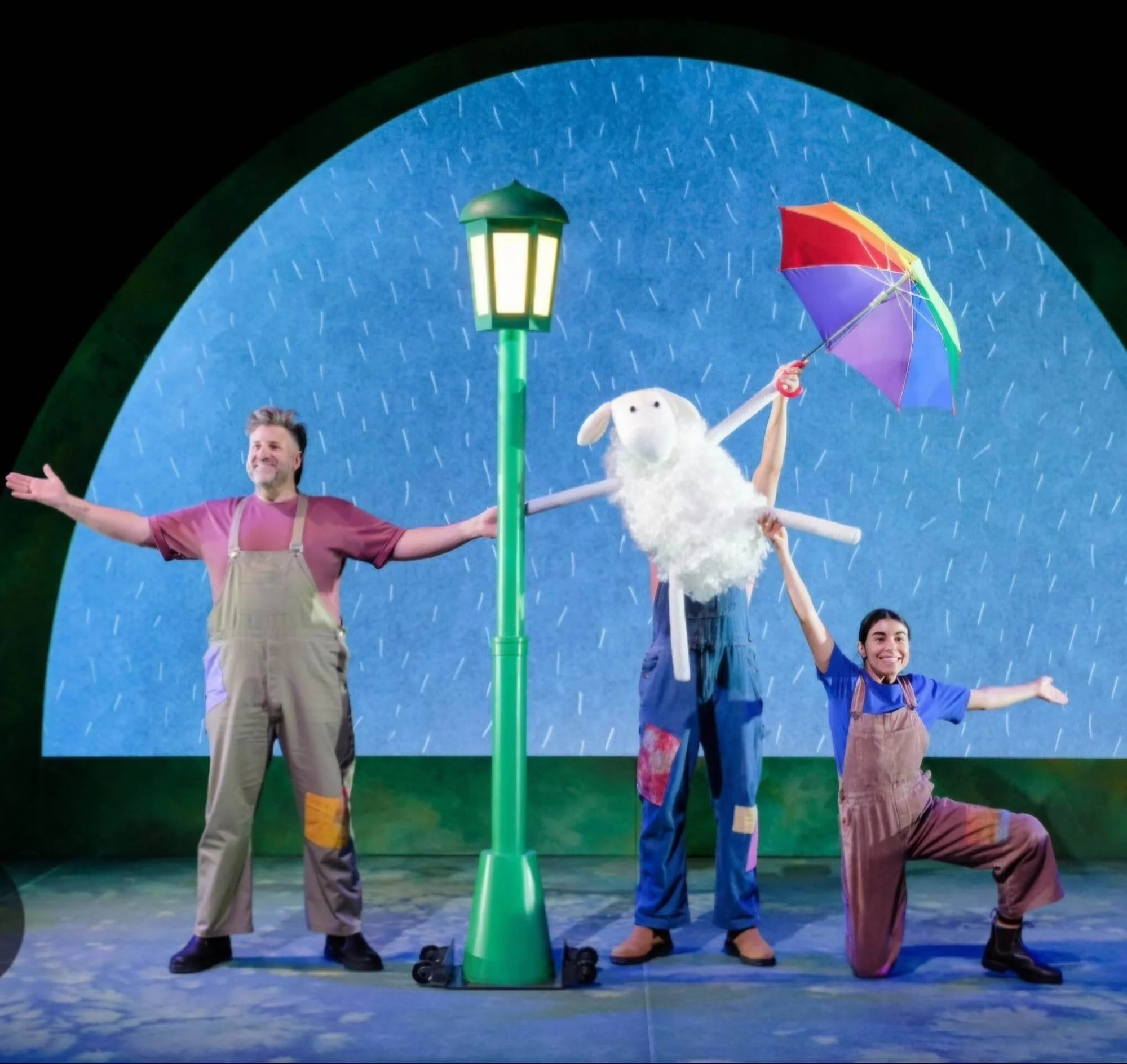 Kids theatre performers with sheep puppet.jpg