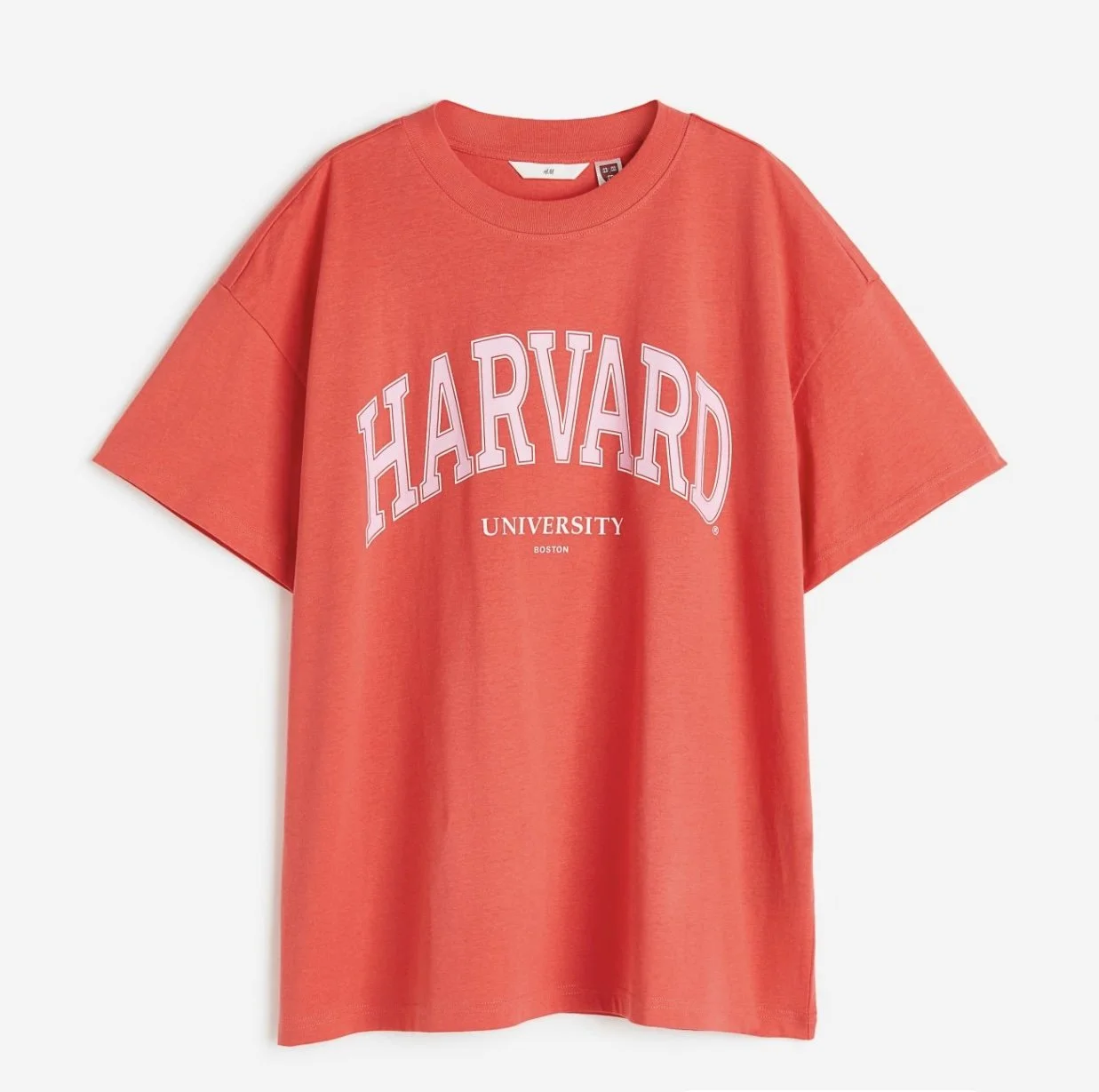 Oversized printed shirt