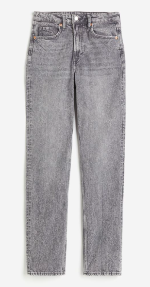 Slim Straight High Jeans