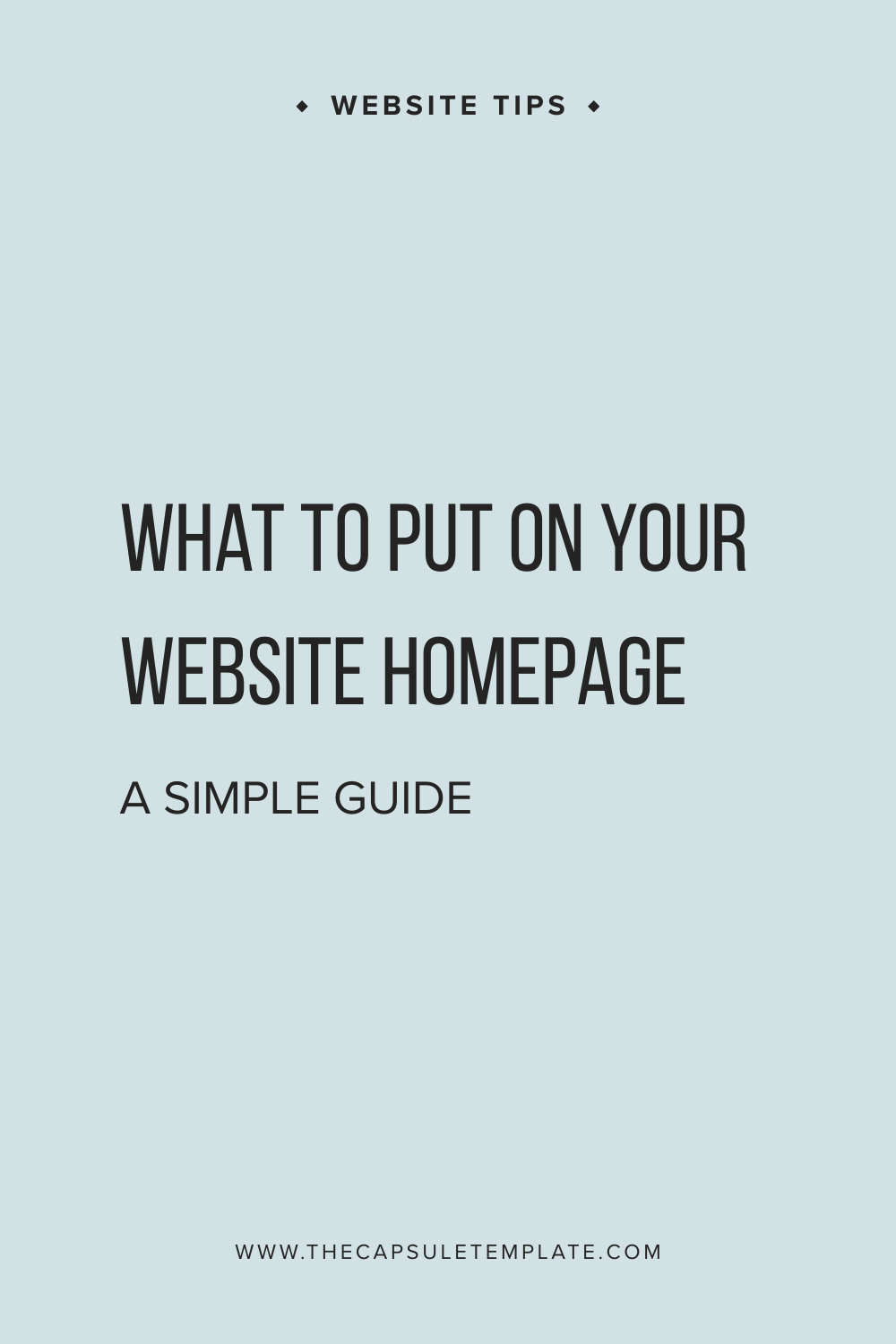 What to Put on Your Website Homepage: A Simple Guide