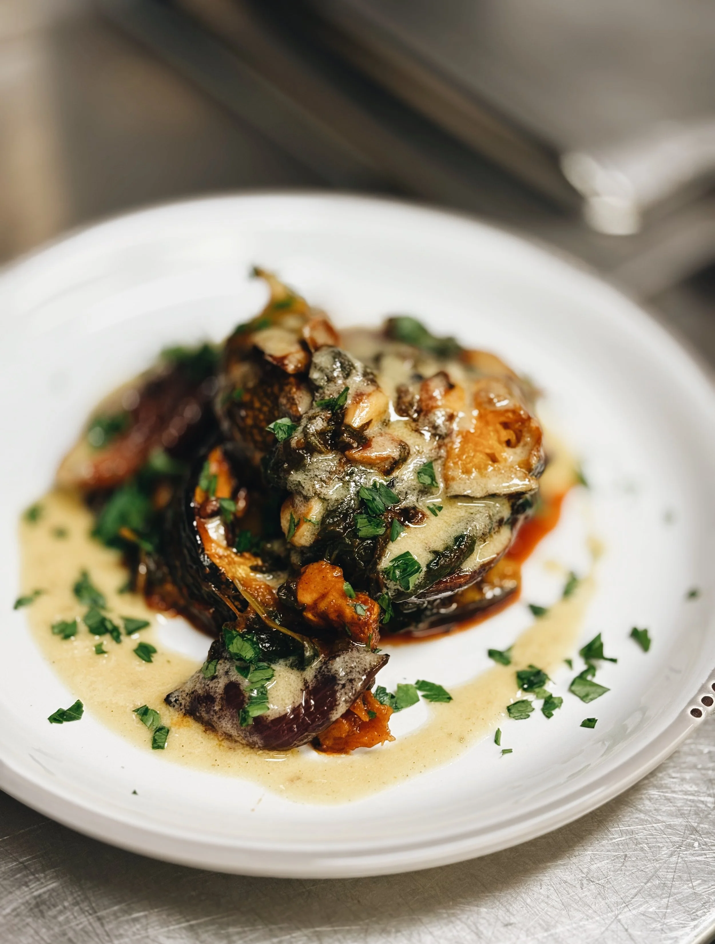 Tonight.

We had some beautiful feedback on this week&rsquo;s dishes - roast pumpkin tray bake, finished with a delectable tahini drizzle and a North African roast chicken with turmeric roast potatoes, cherry tomatoes, lemon and spiced red cabbage.

