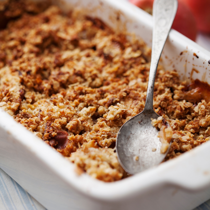 Apple crumble (gf)