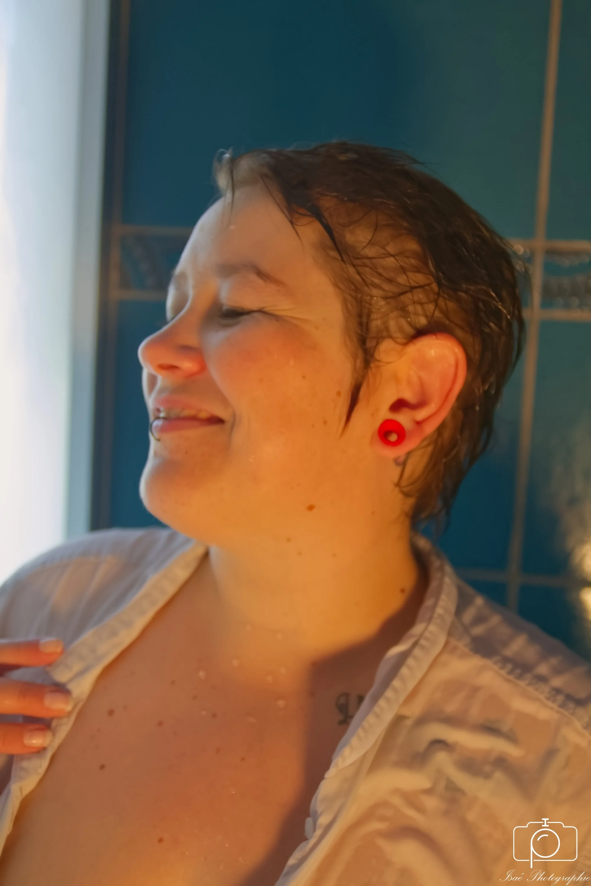 Hot shower avec Cindy