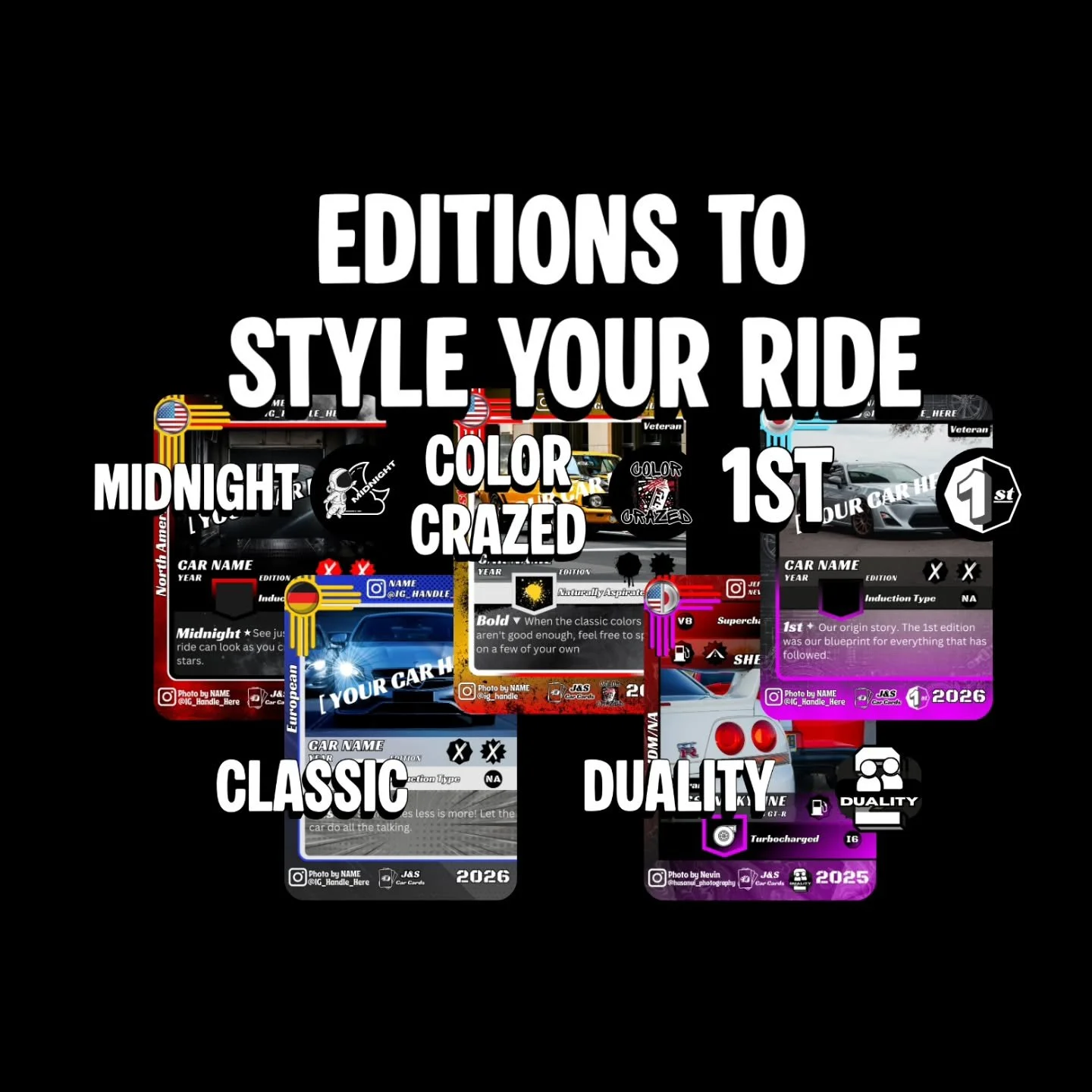 Pardon our dust while we spend the next few days updating the site to have all the correct, and new,  card examples. 

We have been extremely busy updating every design in our system to the new designs. We hope you enjoy them. They are built on lesso