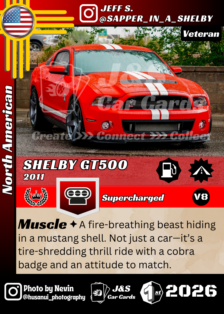 J&S 1st Edition - Shelby GT500