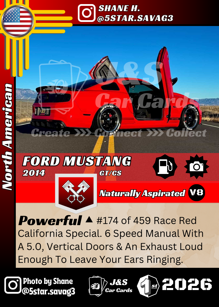 J&S 1st Edition - Mustang GT/CS