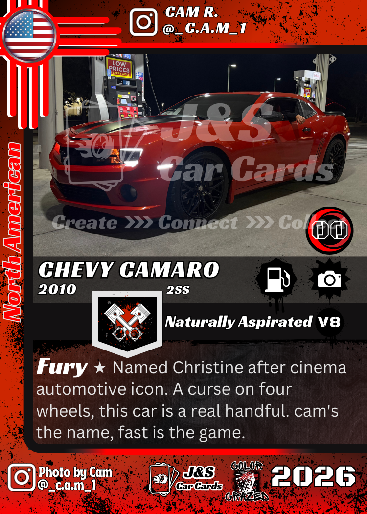 J&S Color Crazed Edition - Camaro