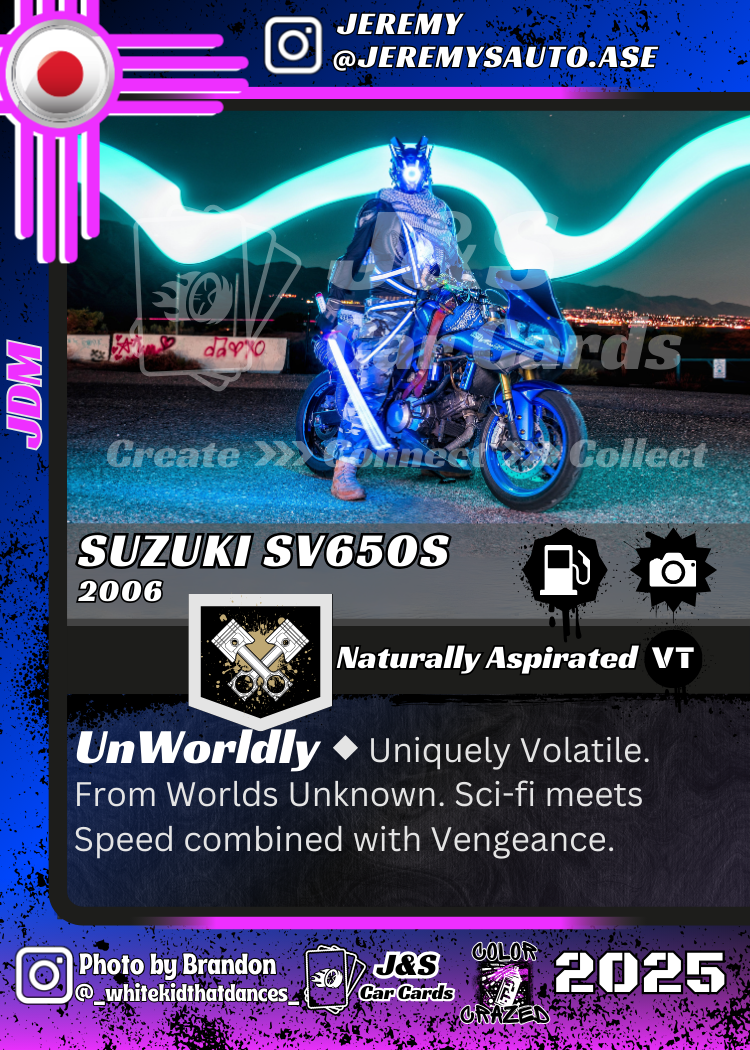 J&S Color Crazed Edition - SV650S