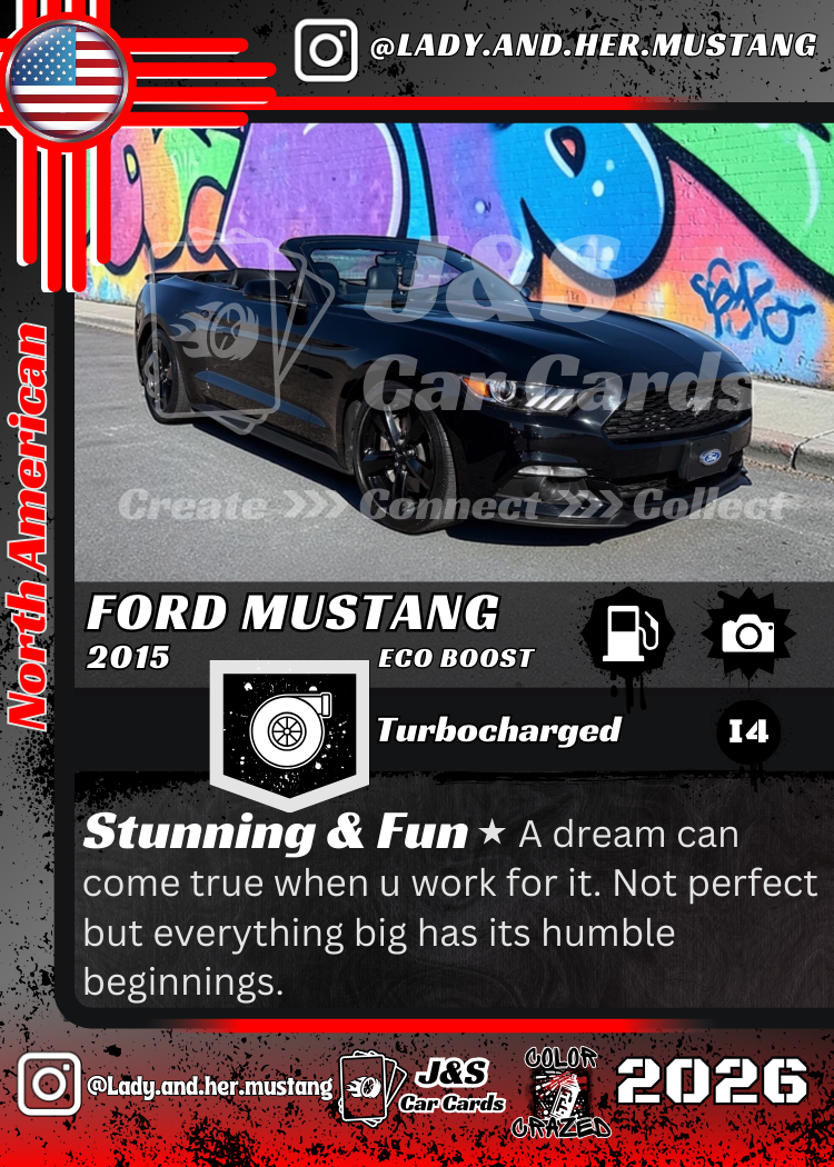 J&S Color Crazed Edition - Mustang