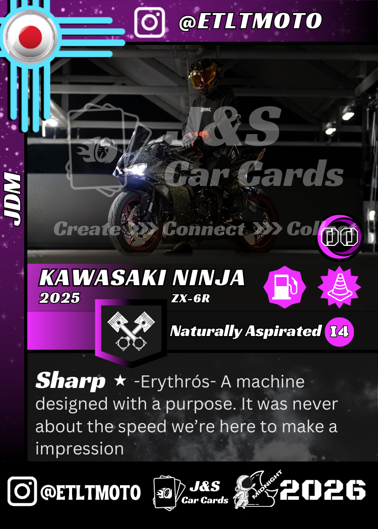 J&S Midnight Edition - ZX-6R