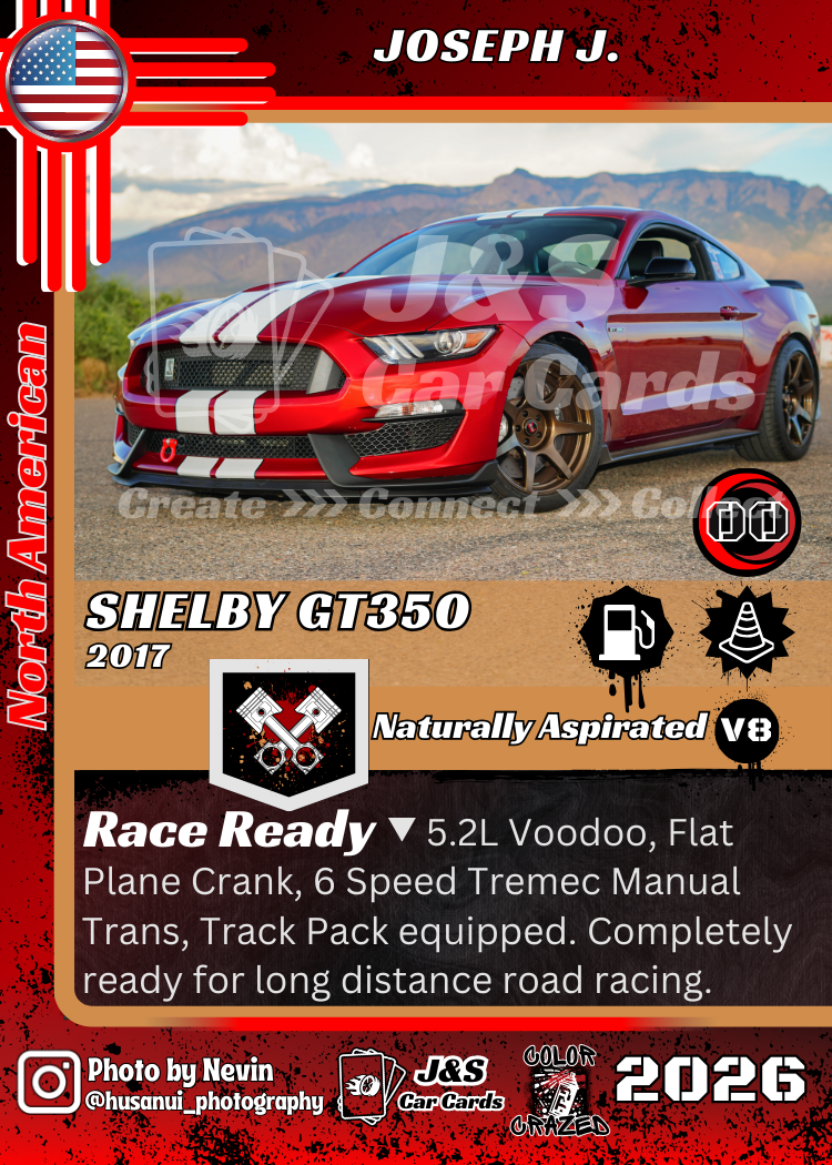 J&S Color Crazed Edition - GT350