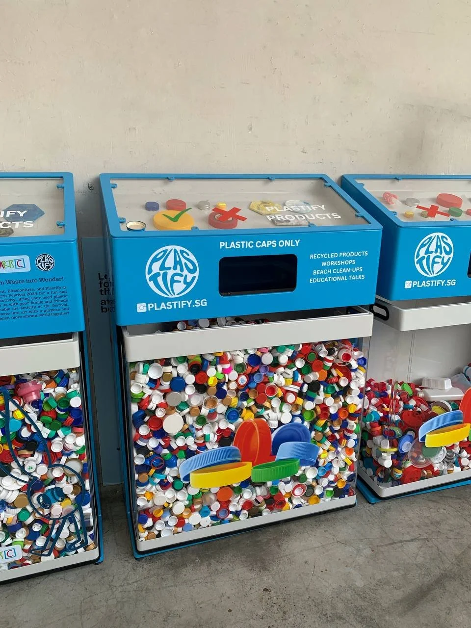PLASTIFY bottlecap recycling bin