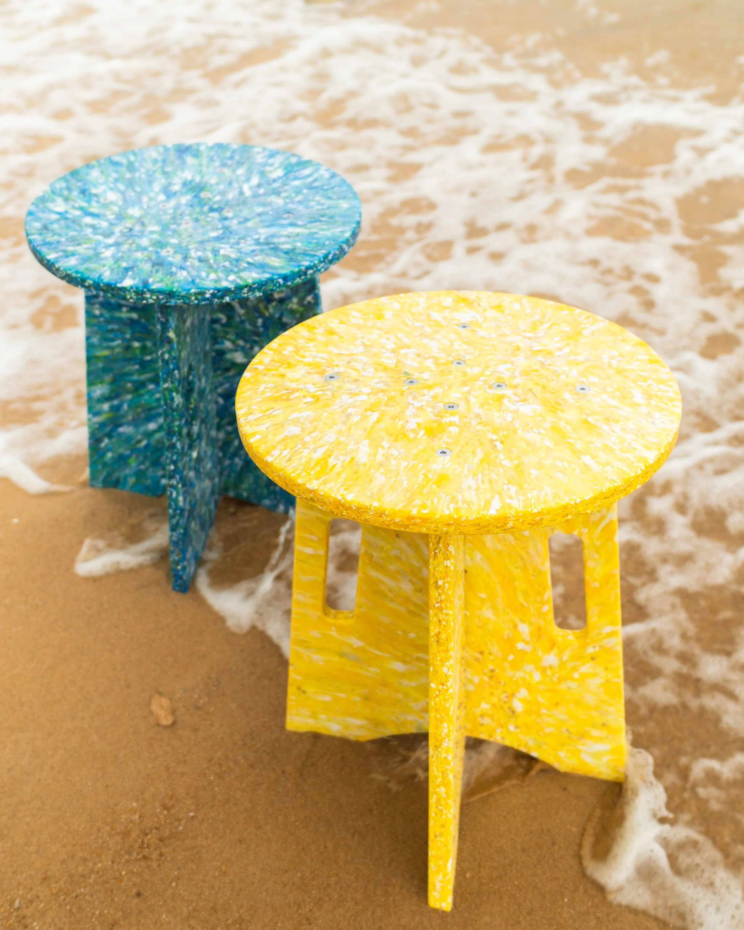 Recycled plastic furniture